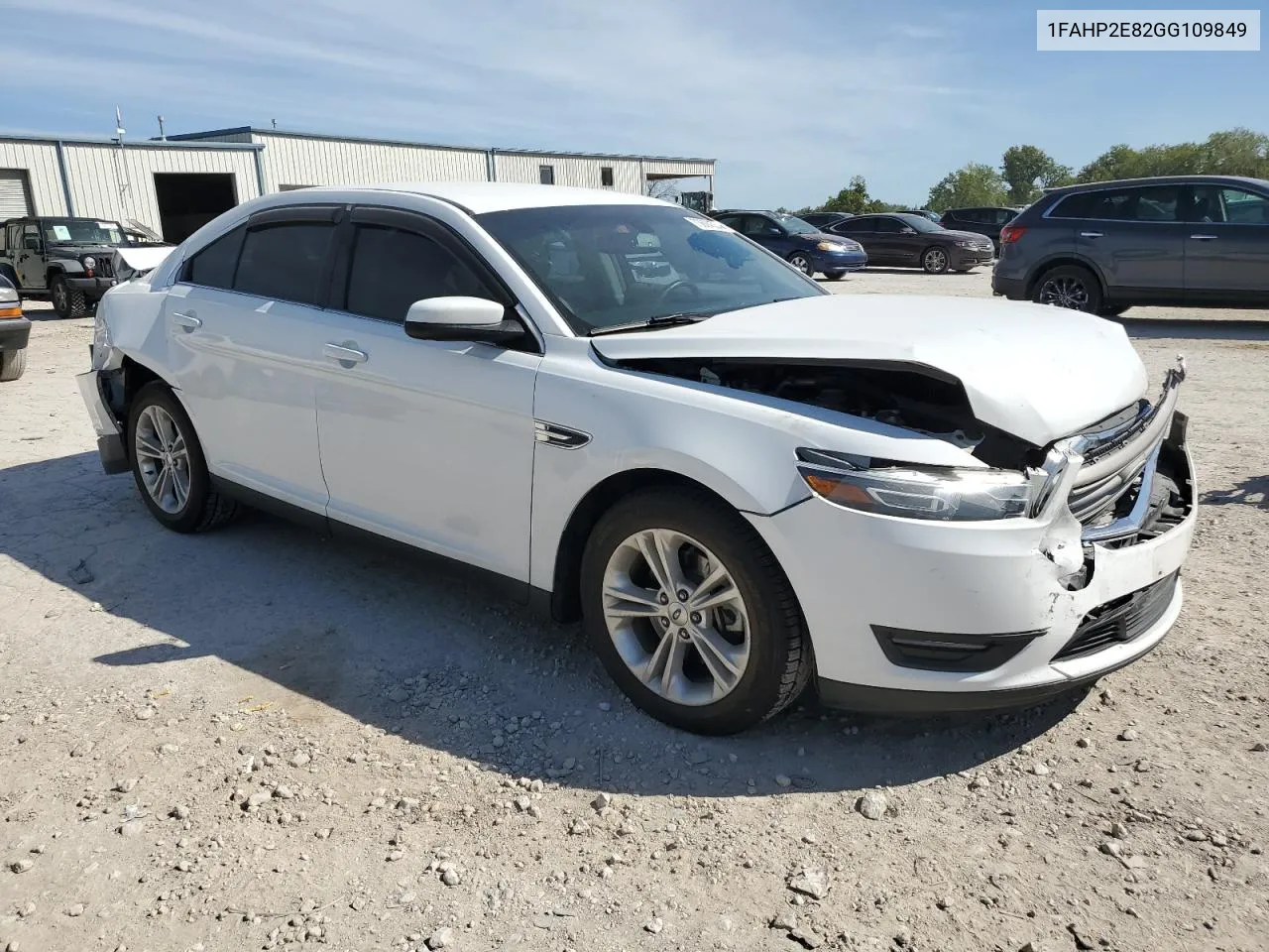 2016 Ford Taurus Sel VIN: 1FAHP2E82GG109849 Lot: 73624534