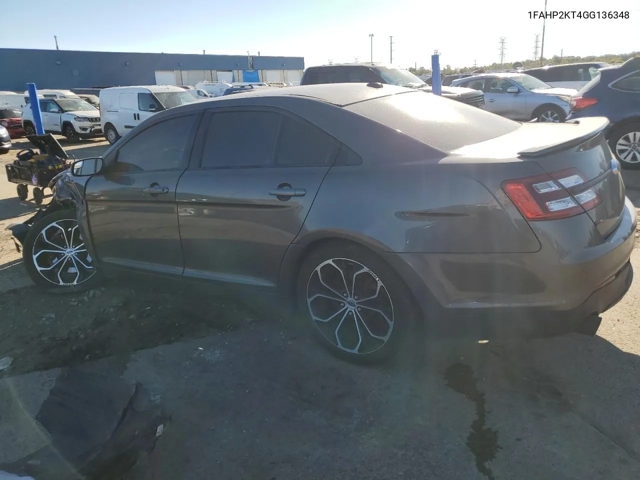 2016 Ford Taurus Sho VIN: 1FAHP2KT4GG136348 Lot: 74894814