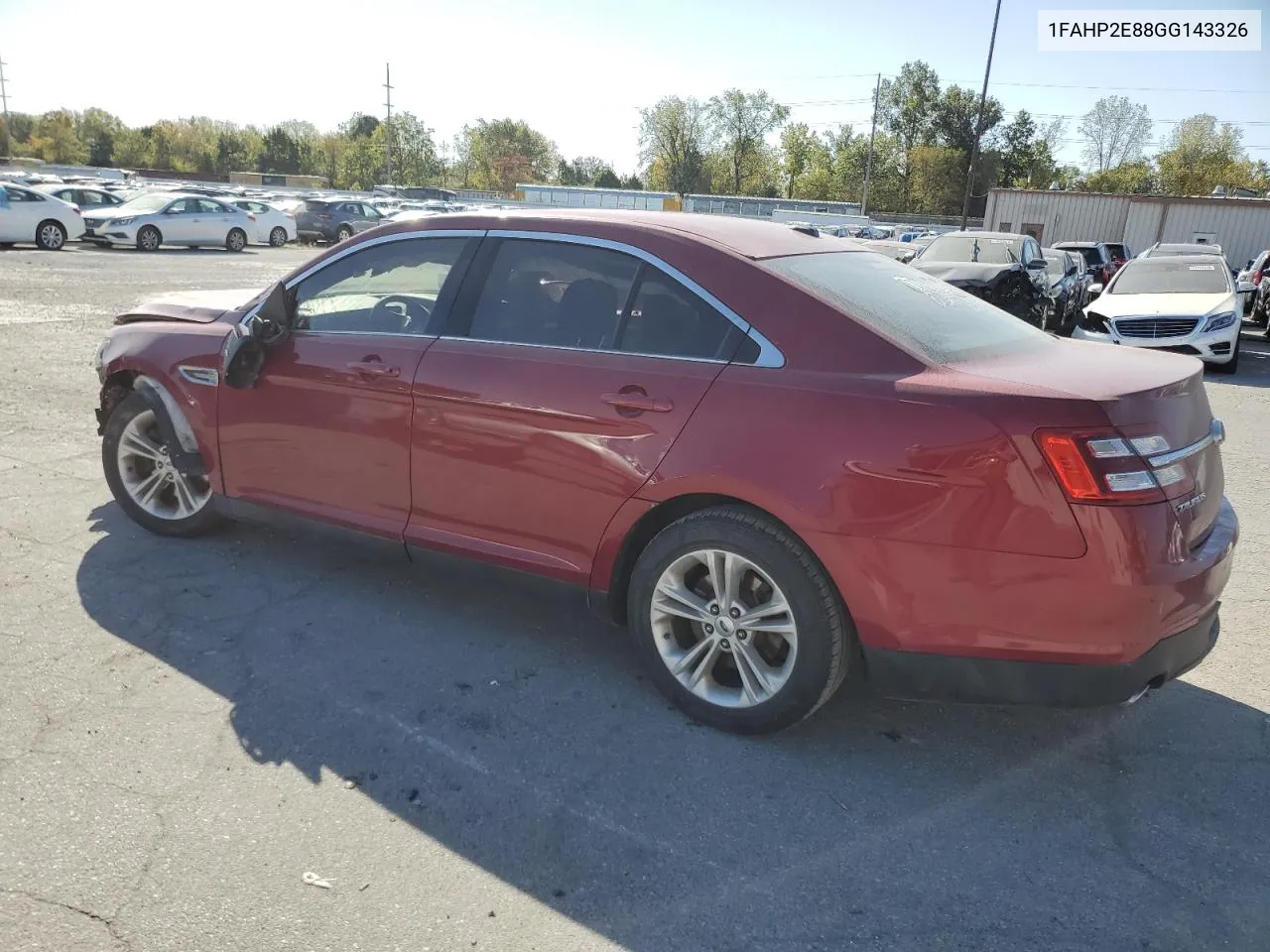 2016 Ford Taurus Sel VIN: 1FAHP2E88GG143326 Lot: 75039424