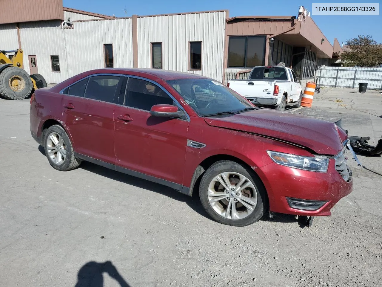 2016 Ford Taurus Sel VIN: 1FAHP2E88GG143326 Lot: 75039424