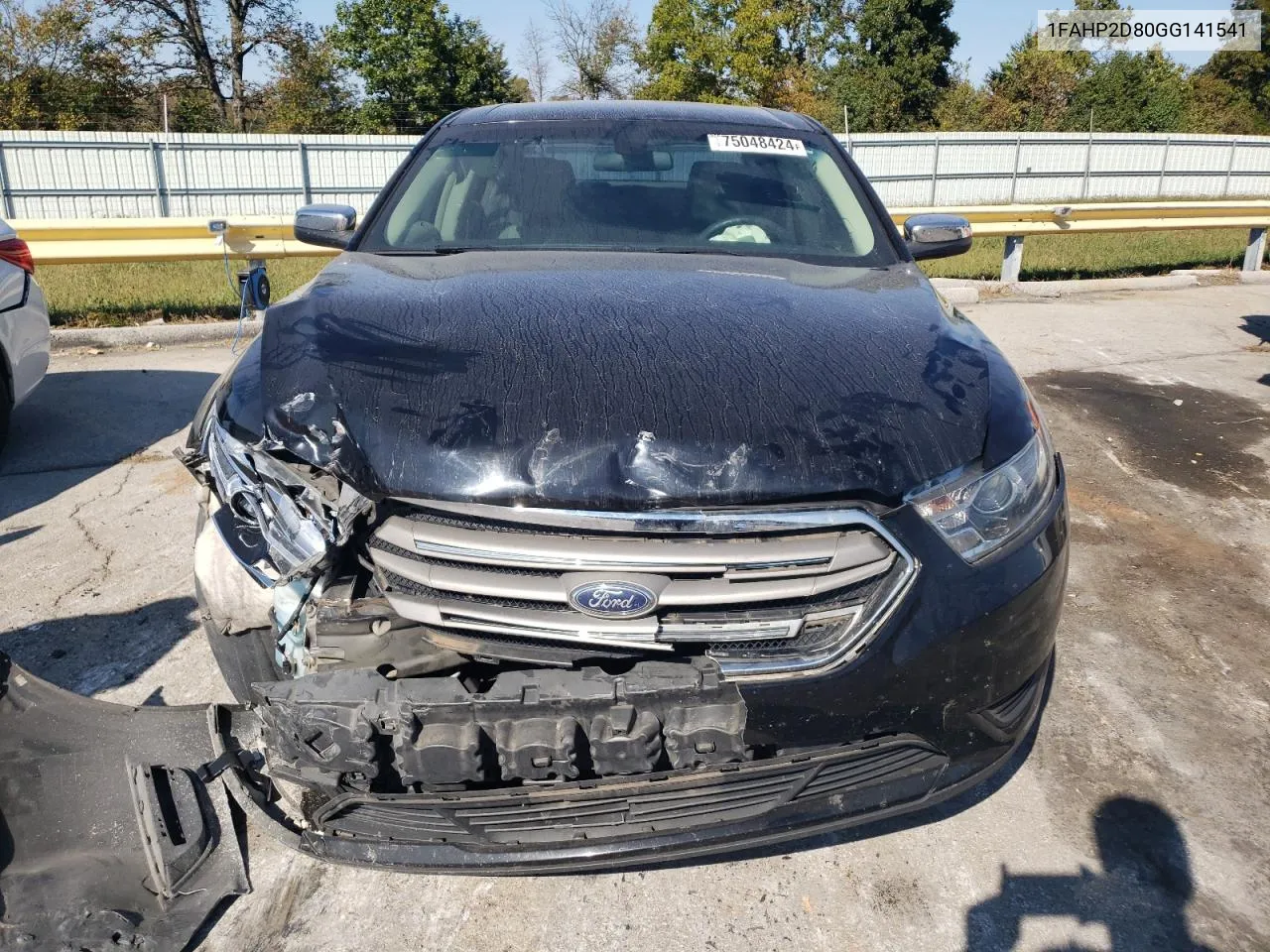 2016 Ford Taurus Se VIN: 1FAHP2D80GG141541 Lot: 75048424