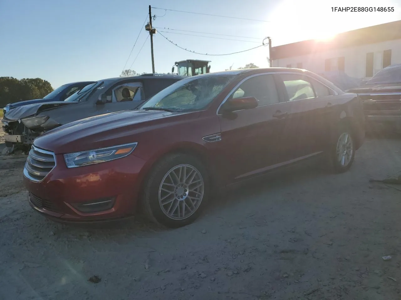 2016 Ford Taurus Sel VIN: 1FAHP2E88GG148655 Lot: 75190854