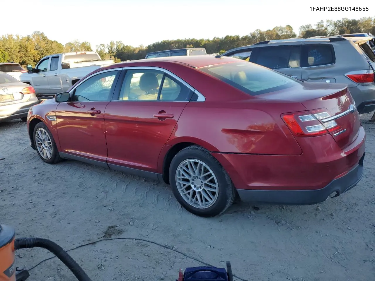 2016 Ford Taurus Sel VIN: 1FAHP2E88GG148655 Lot: 75190854