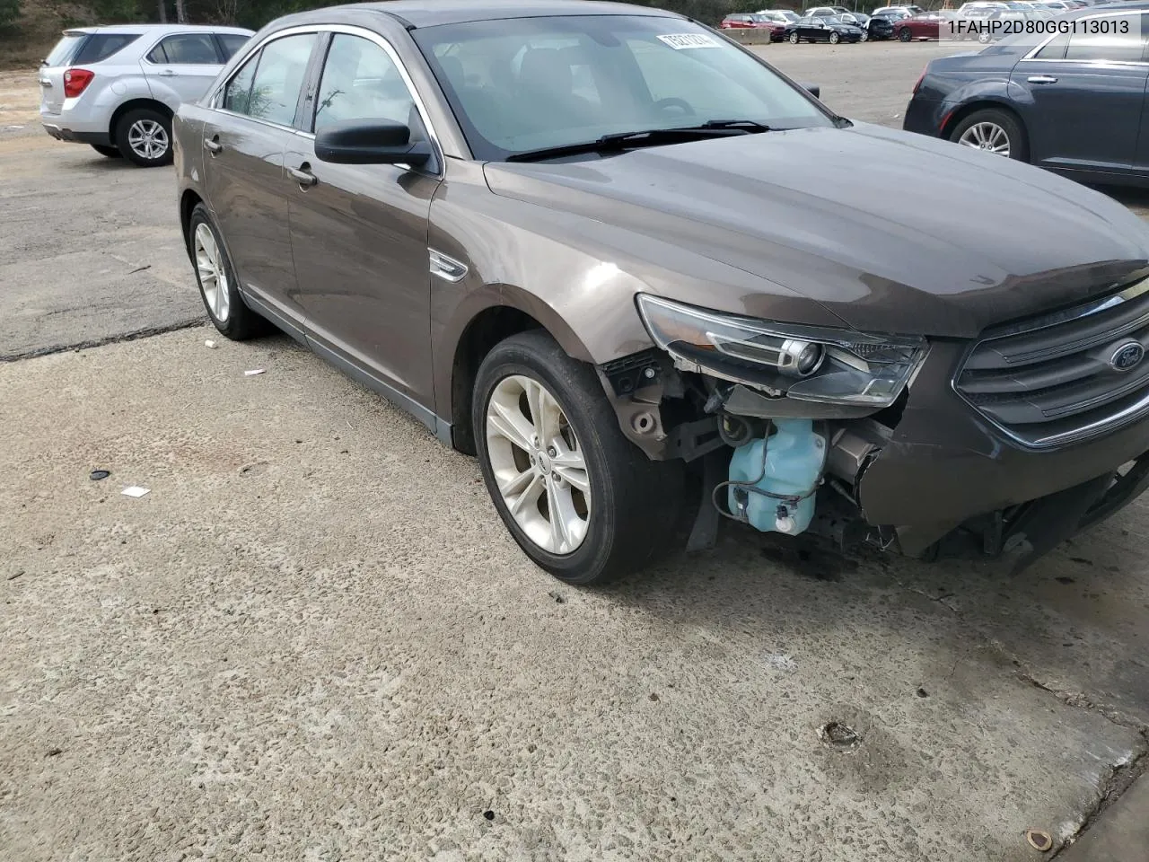 2016 Ford Taurus Se VIN: 1FAHP2D80GG113013 Lot: 75271274