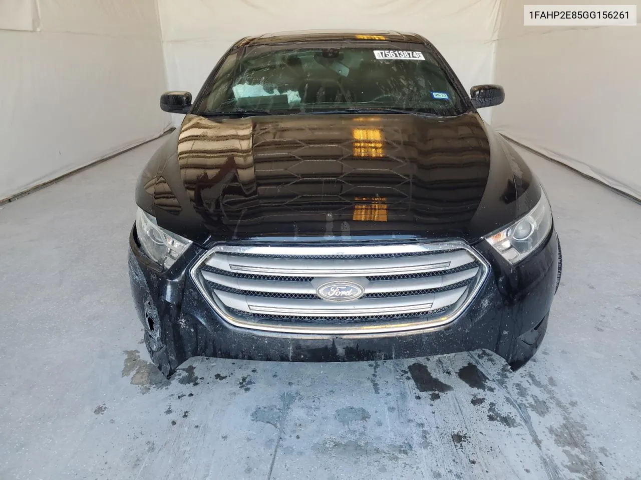 2016 Ford Taurus Sel VIN: 1FAHP2E85GG156261 Lot: 75613874