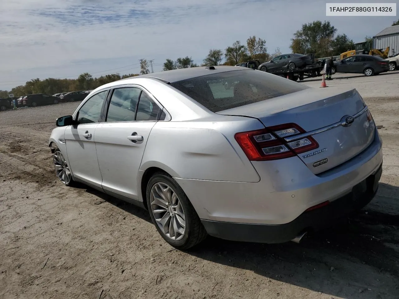 2016 Ford Taurus Limited VIN: 1FAHP2F88GG114326 Lot: 75811184