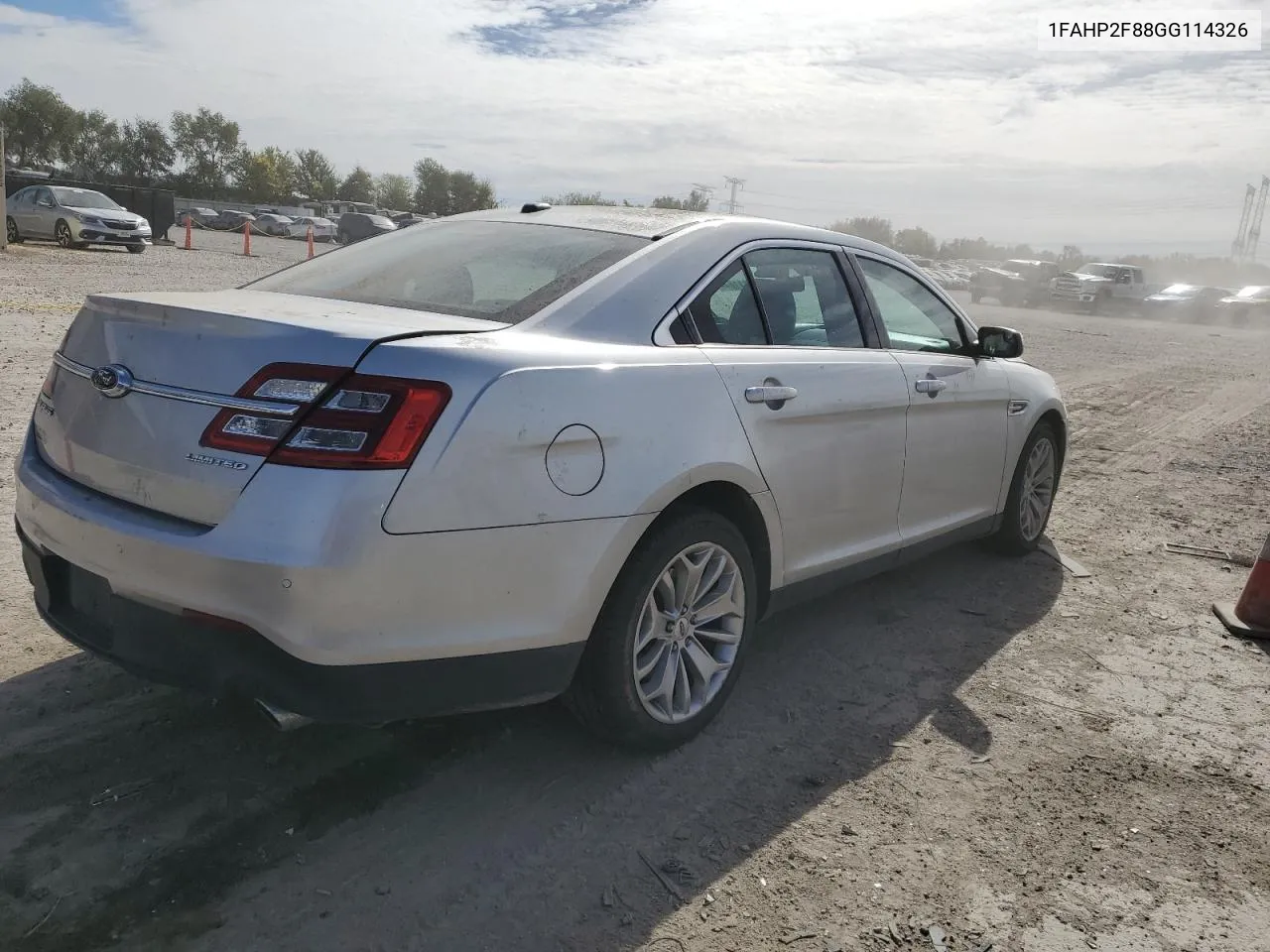 2016 Ford Taurus Limited VIN: 1FAHP2F88GG114326 Lot: 75811184