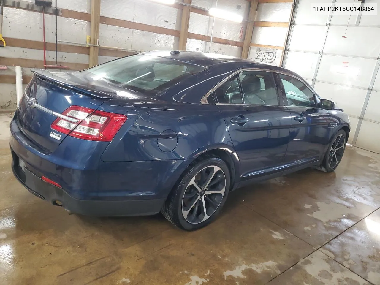 2016 Ford Taurus Sho VIN: 1FAHP2KT5GG148864 Lot: 76131034