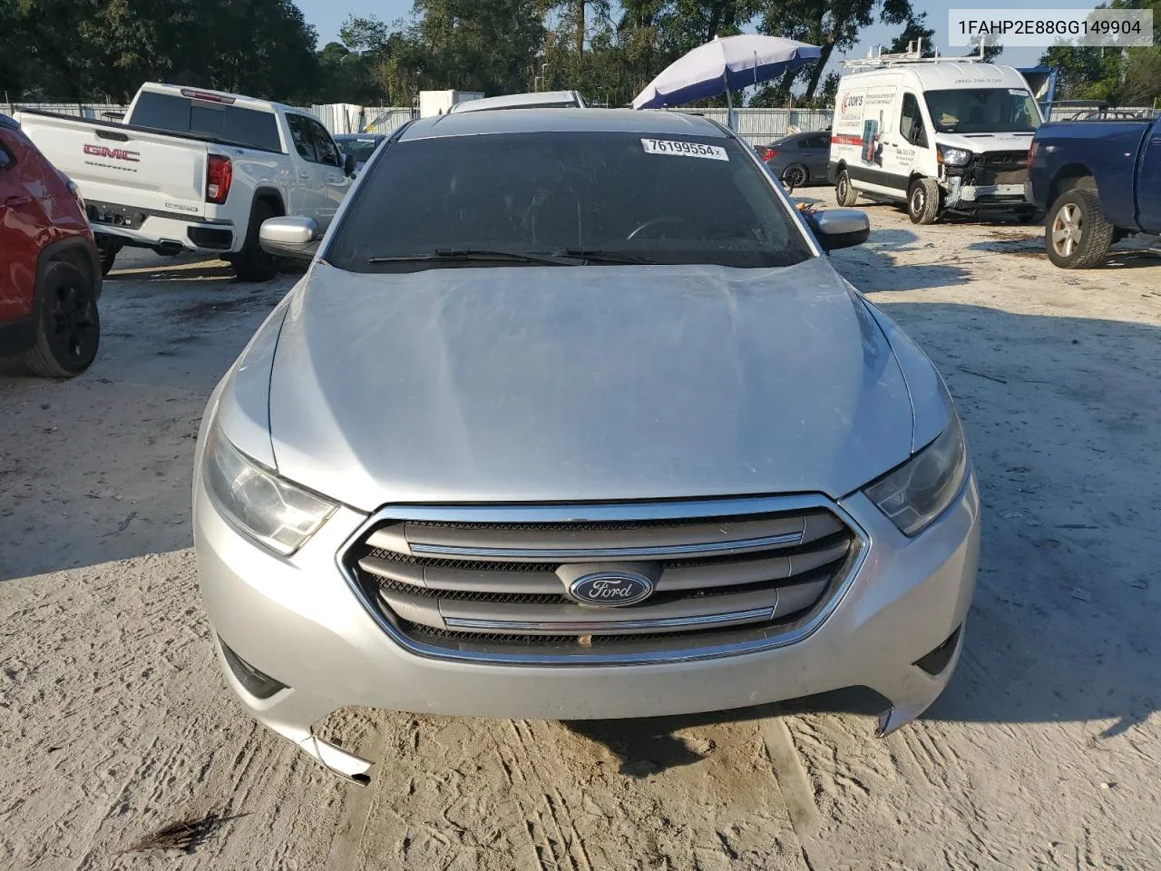 2016 Ford Taurus Sel VIN: 1FAHP2E88GG149904 Lot: 76199554