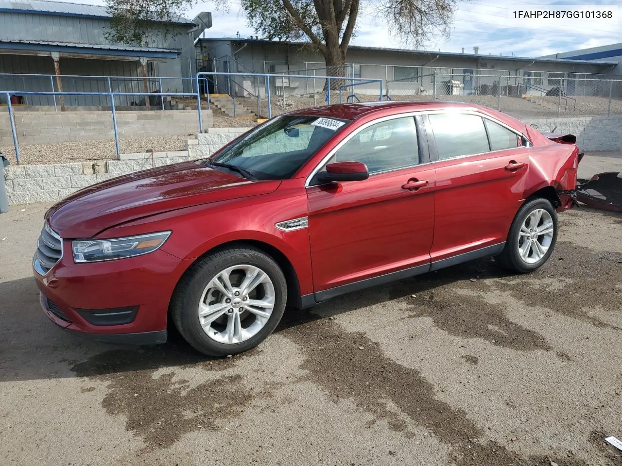 2016 Ford Taurus Sel VIN: 1FAHP2H87GG101368 Lot: 76399604