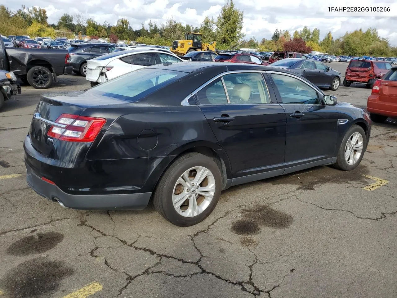 2016 Ford Taurus Sel VIN: 1FAHP2E82GG105266 Lot: 76402054