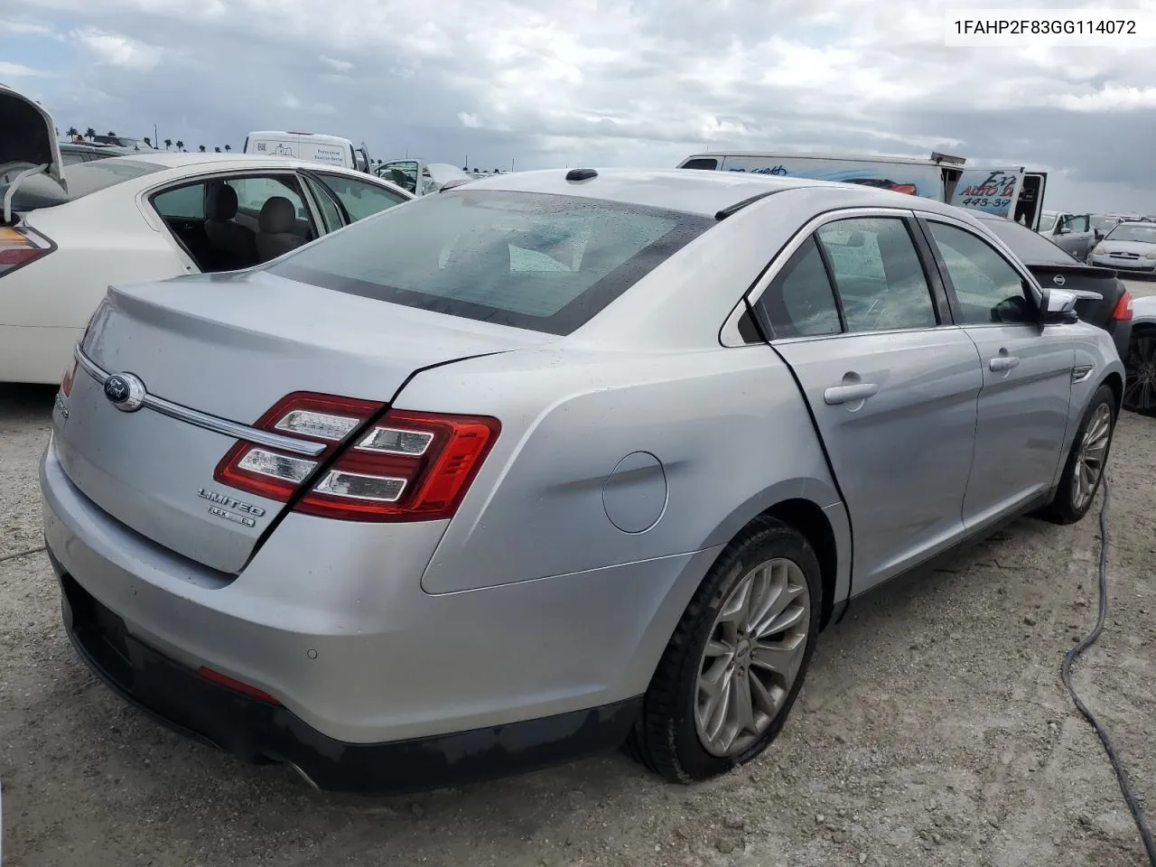 2016 Ford Taurus Limited VIN: 1FAHP2F83GG114072 Lot: 76412894