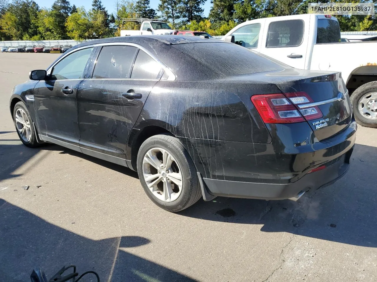 2016 Ford Taurus Sel VIN: 1FAHP2E81GG135987 Lot: 76758584