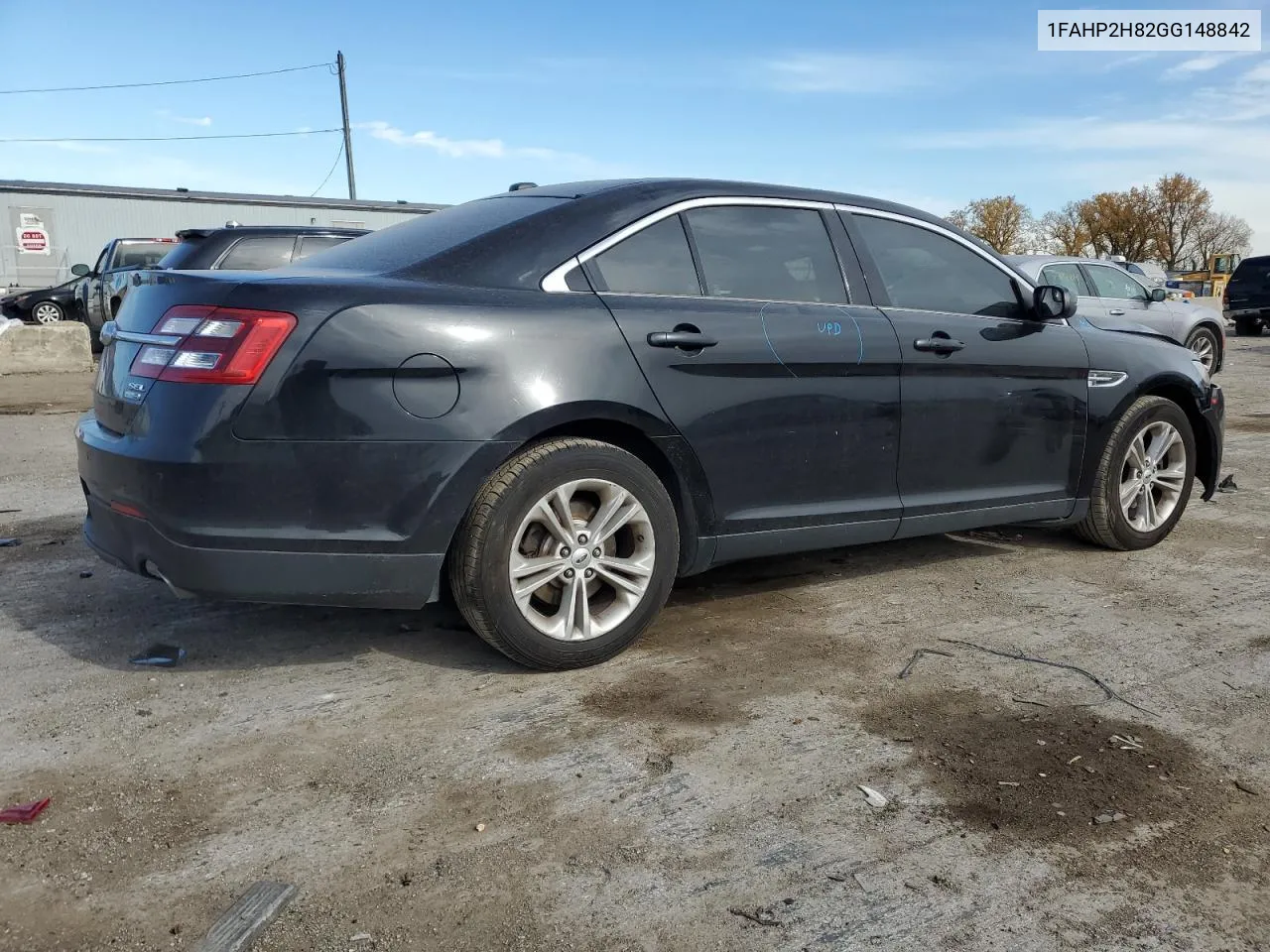 2016 Ford Taurus Sel VIN: 1FAHP2H82GG148842 Lot: 76952304