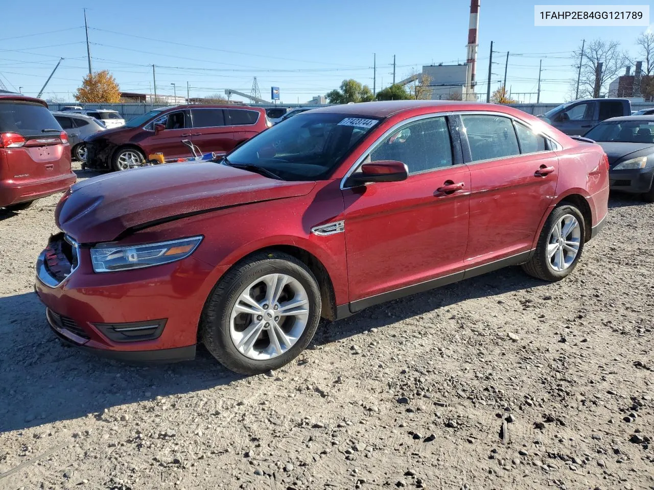 2016 Ford Taurus Sel VIN: 1FAHP2E84GG121789 Lot: 77423744