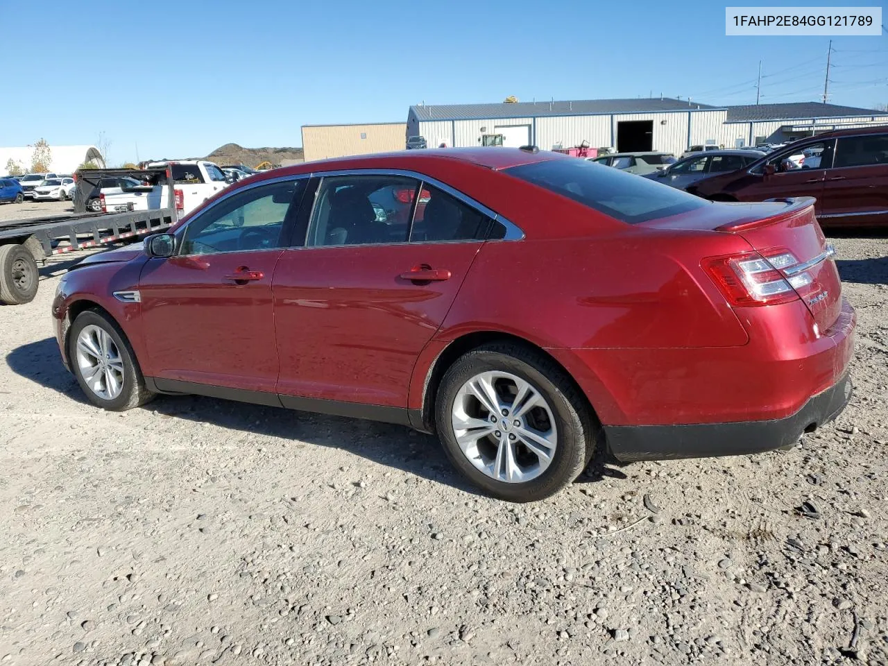 2016 Ford Taurus Sel VIN: 1FAHP2E84GG121789 Lot: 77423744