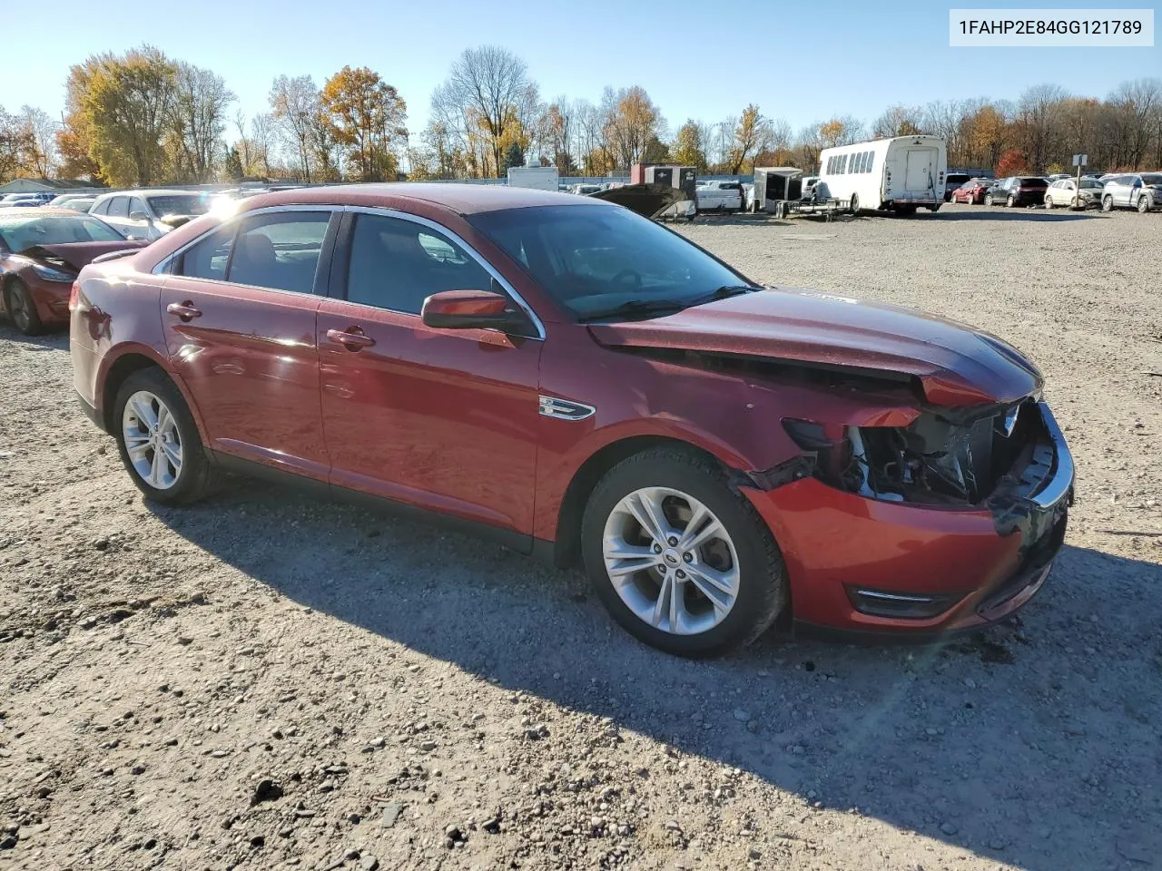 2016 Ford Taurus Sel VIN: 1FAHP2E84GG121789 Lot: 77423744