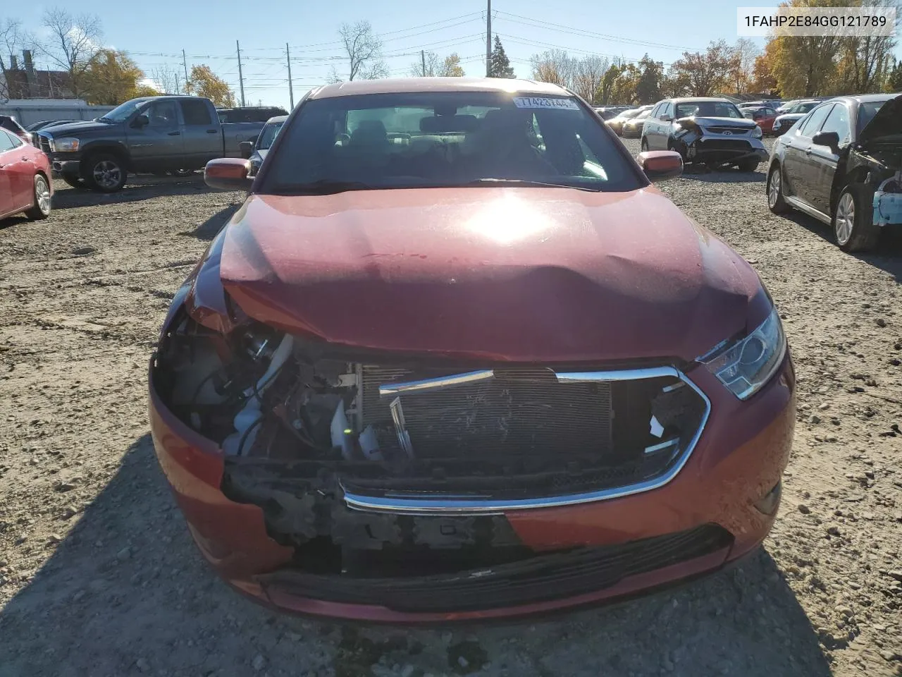 2016 Ford Taurus Sel VIN: 1FAHP2E84GG121789 Lot: 77423744