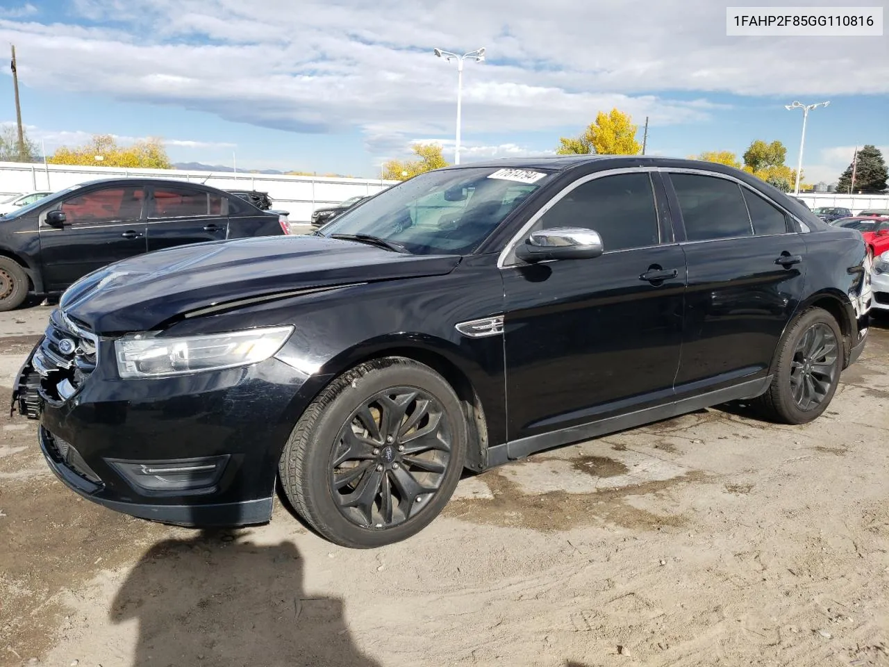 2016 Ford Taurus Limited VIN: 1FAHP2F85GG110816 Lot: 77614794