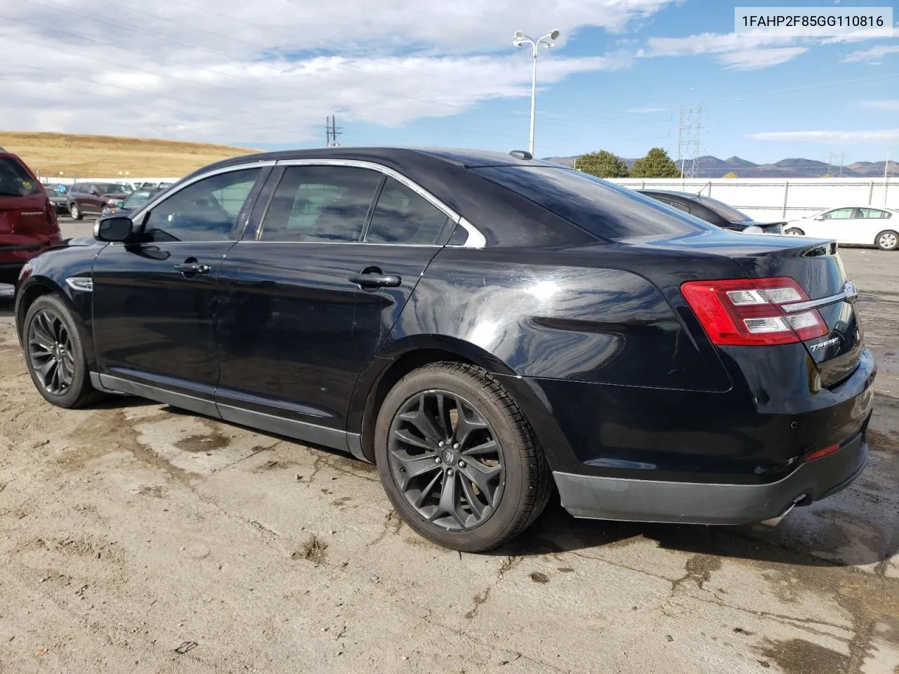 2016 Ford Taurus Limited VIN: 1FAHP2F85GG110816 Lot: 77614794