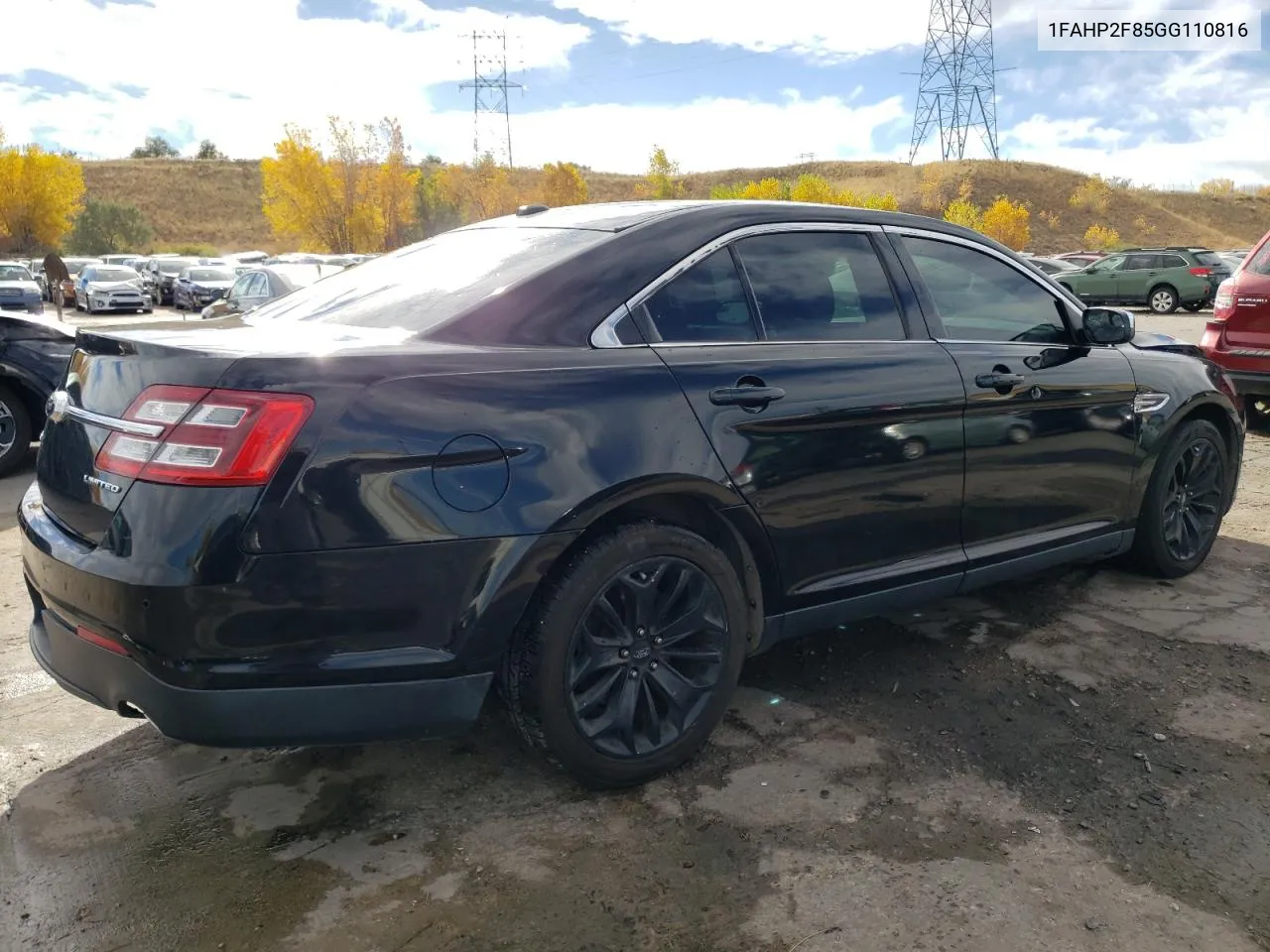 2016 Ford Taurus Limited VIN: 1FAHP2F85GG110816 Lot: 77614794