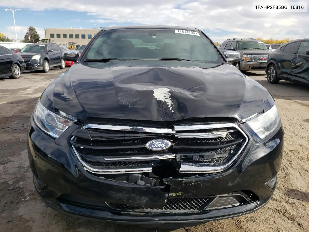 2016 Ford Taurus Limited VIN: 1FAHP2F85GG110816 Lot: 77614794