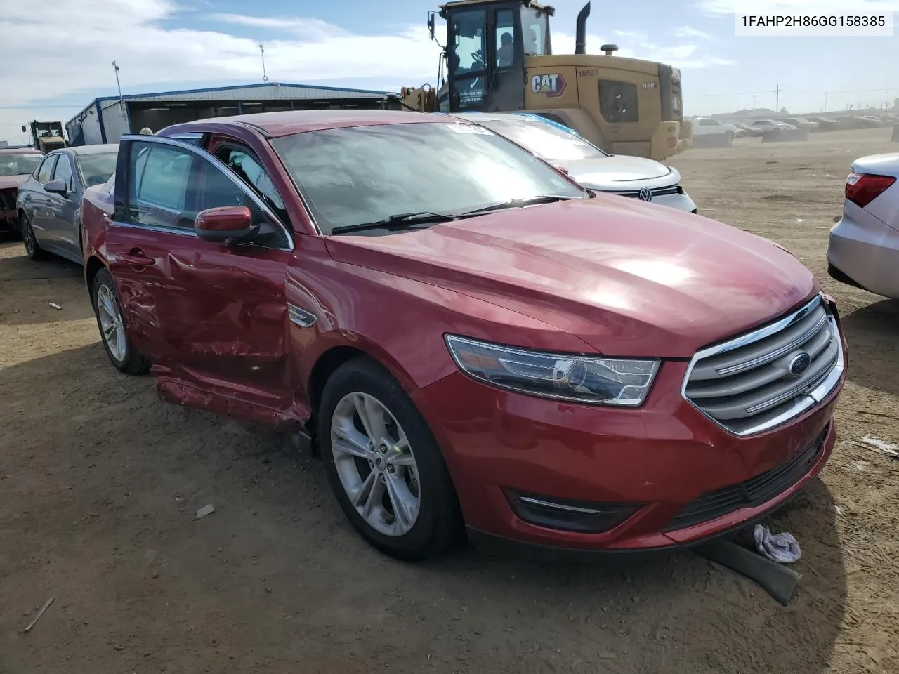 2016 Ford Taurus Sel VIN: 1FAHP2H86GG158385 Lot: 78037264