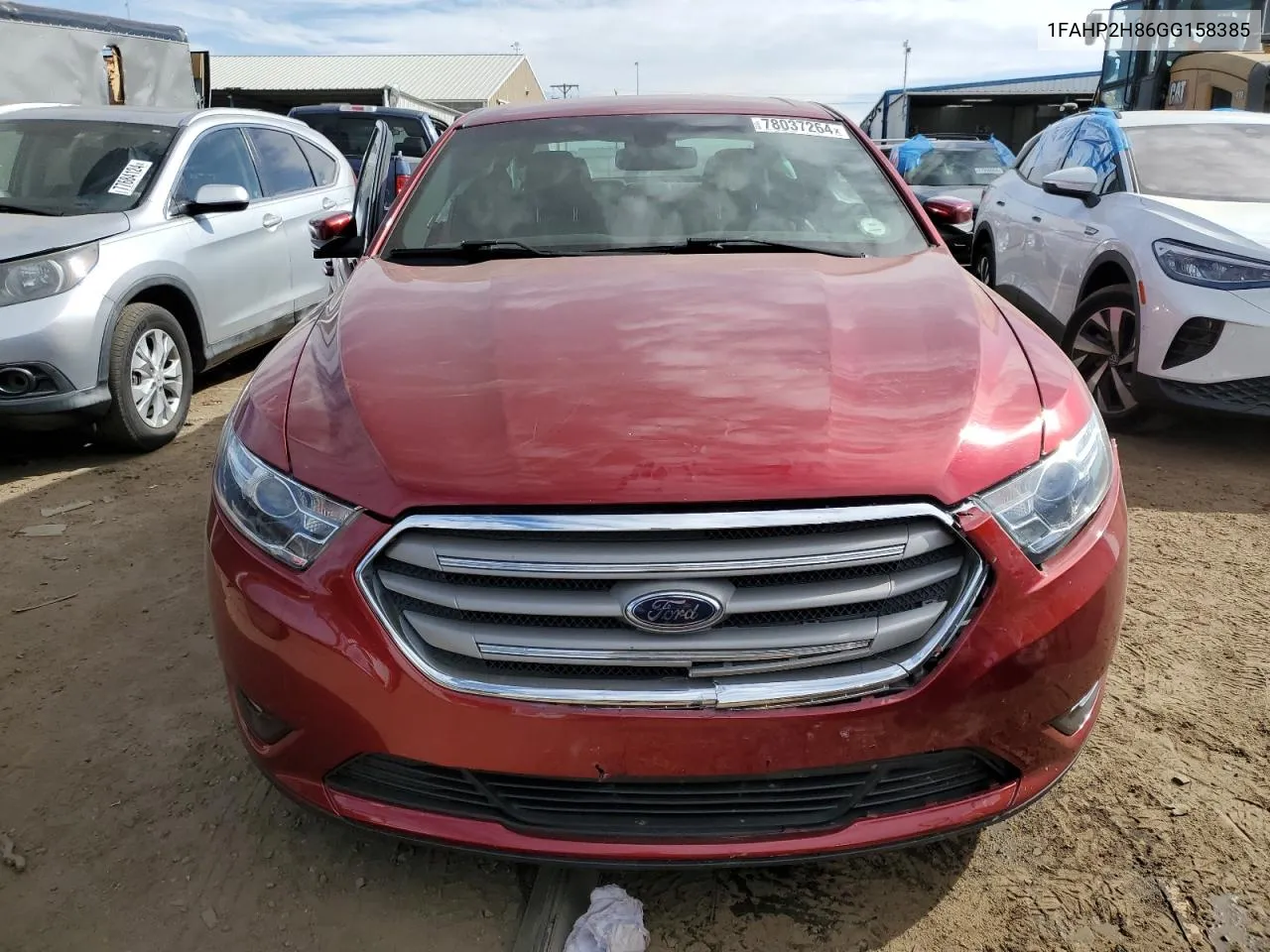 2016 Ford Taurus Sel VIN: 1FAHP2H86GG158385 Lot: 78037264