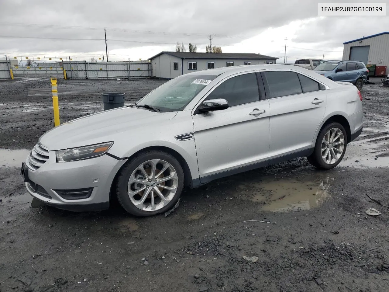 2016 Ford Taurus Limited VIN: 1FAHP2J82GG100199 Lot: 78519844