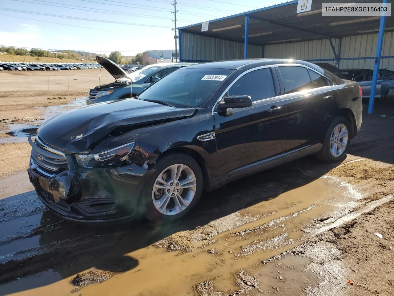 2016 Ford Taurus Sel VIN: 1FAHP2E8XGG156403 Lot: 78637914