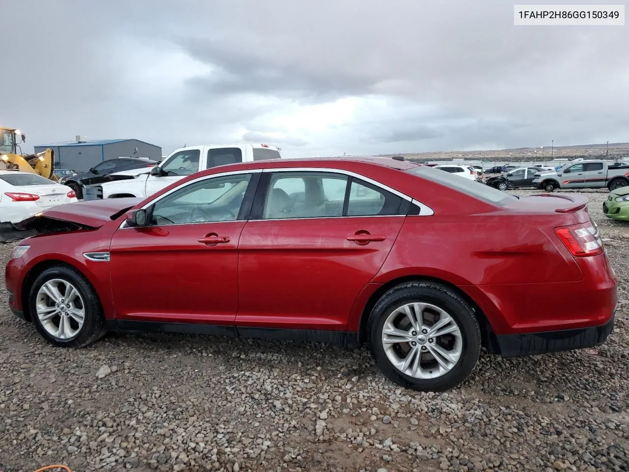 2016 Ford Taurus Sel VIN: 1FAHP2H86GG150349 Lot: 78761074