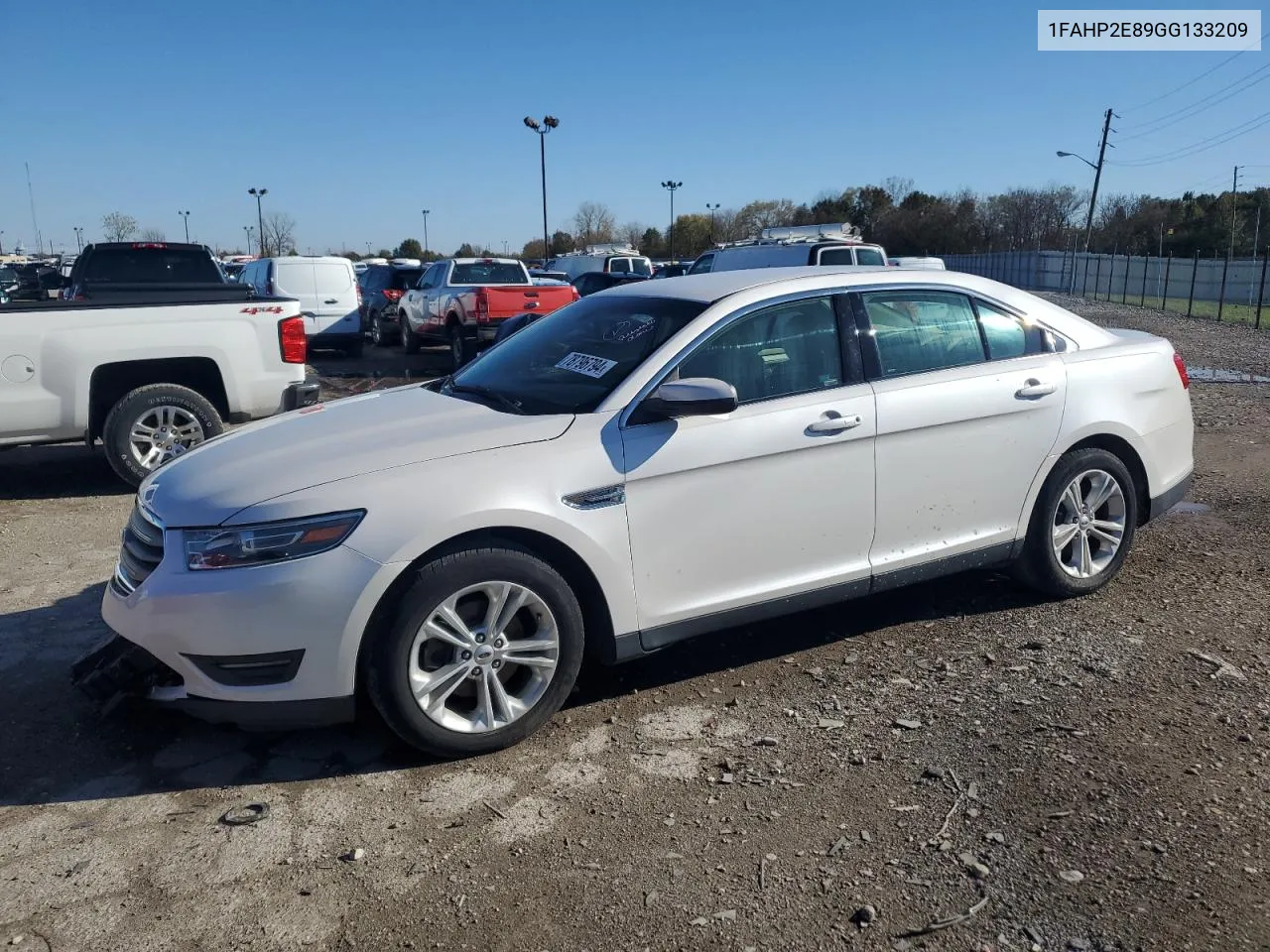 2016 Ford Taurus Sel VIN: 1FAHP2E89GG133209 Lot: 78796794