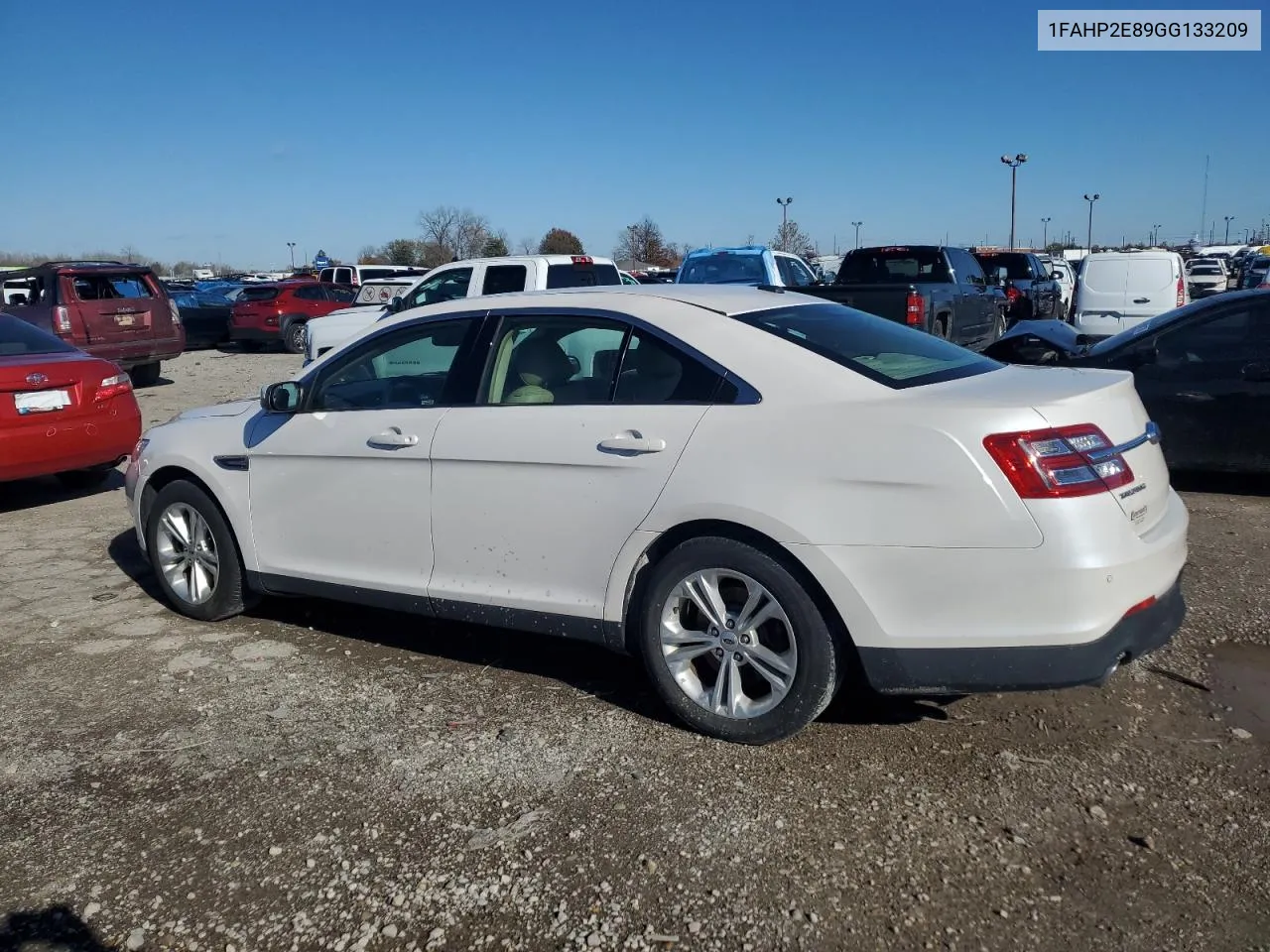 2016 Ford Taurus Sel VIN: 1FAHP2E89GG133209 Lot: 78796794