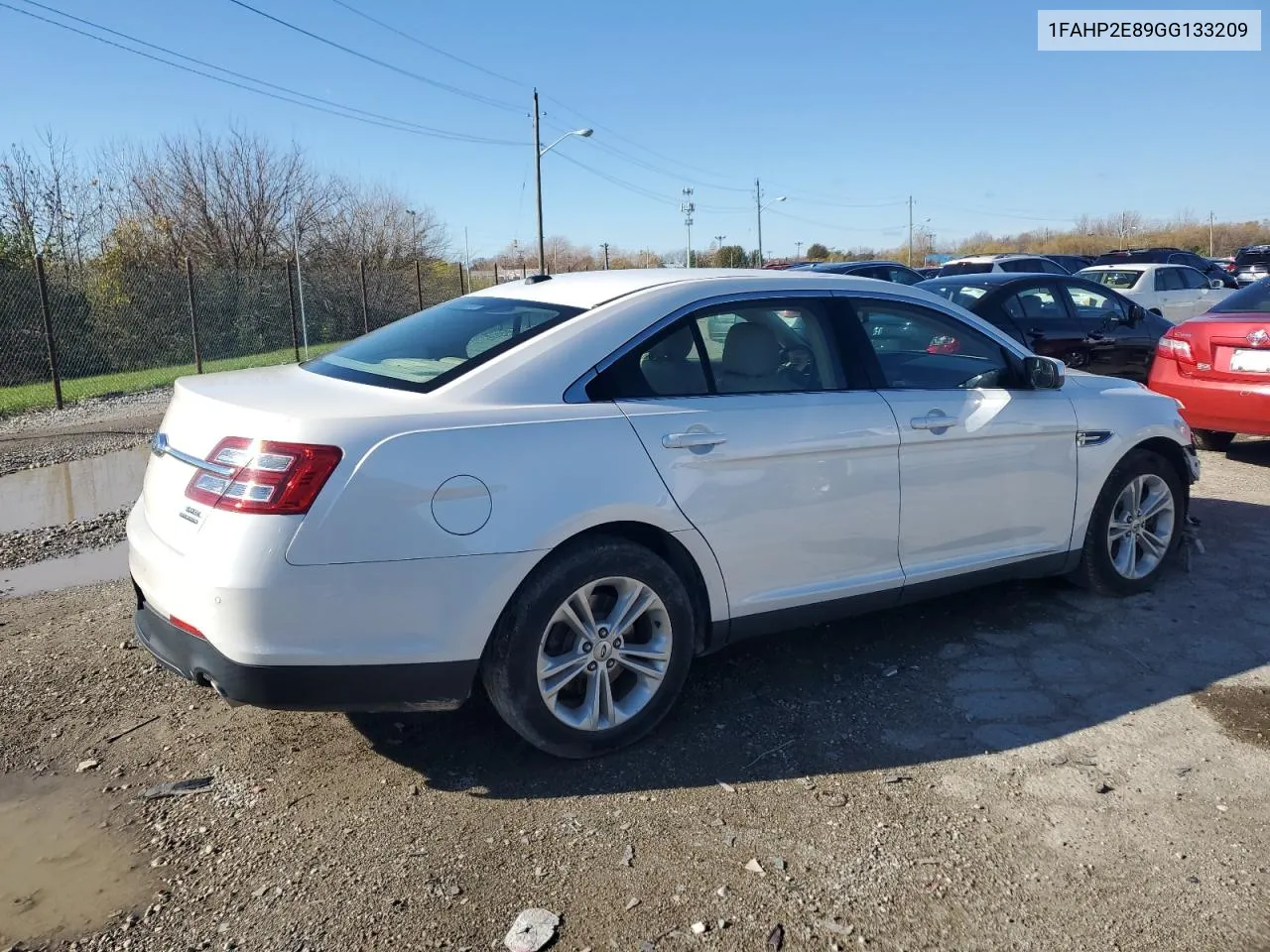 2016 Ford Taurus Sel VIN: 1FAHP2E89GG133209 Lot: 78796794