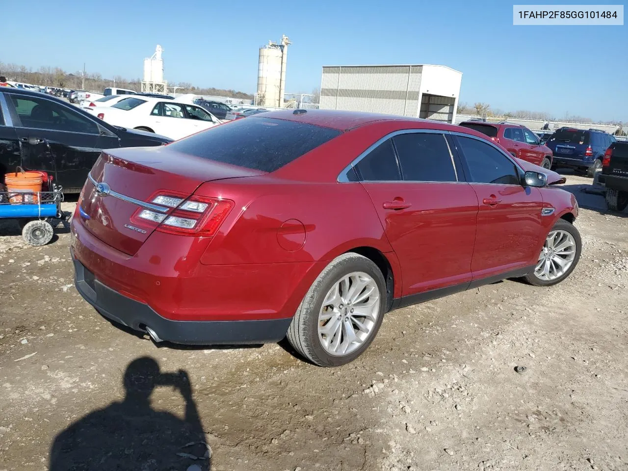 2016 Ford Taurus Limited VIN: 1FAHP2F85GG101484 Lot: 79420244