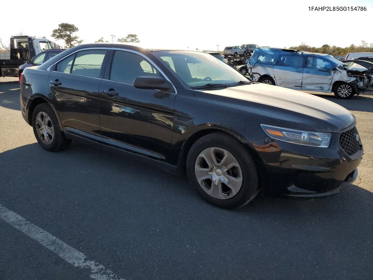 2016 Ford Taurus Police Interceptor VIN: 1FAHP2L85GG154786 Lot: 80074324