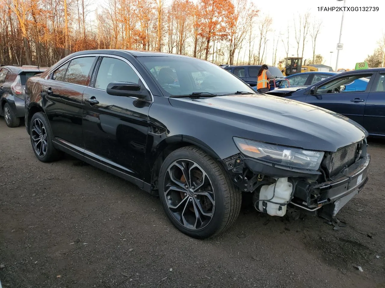 2016 Ford Taurus Sho VIN: 1FAHP2KTXGG132739 Lot: 80892374