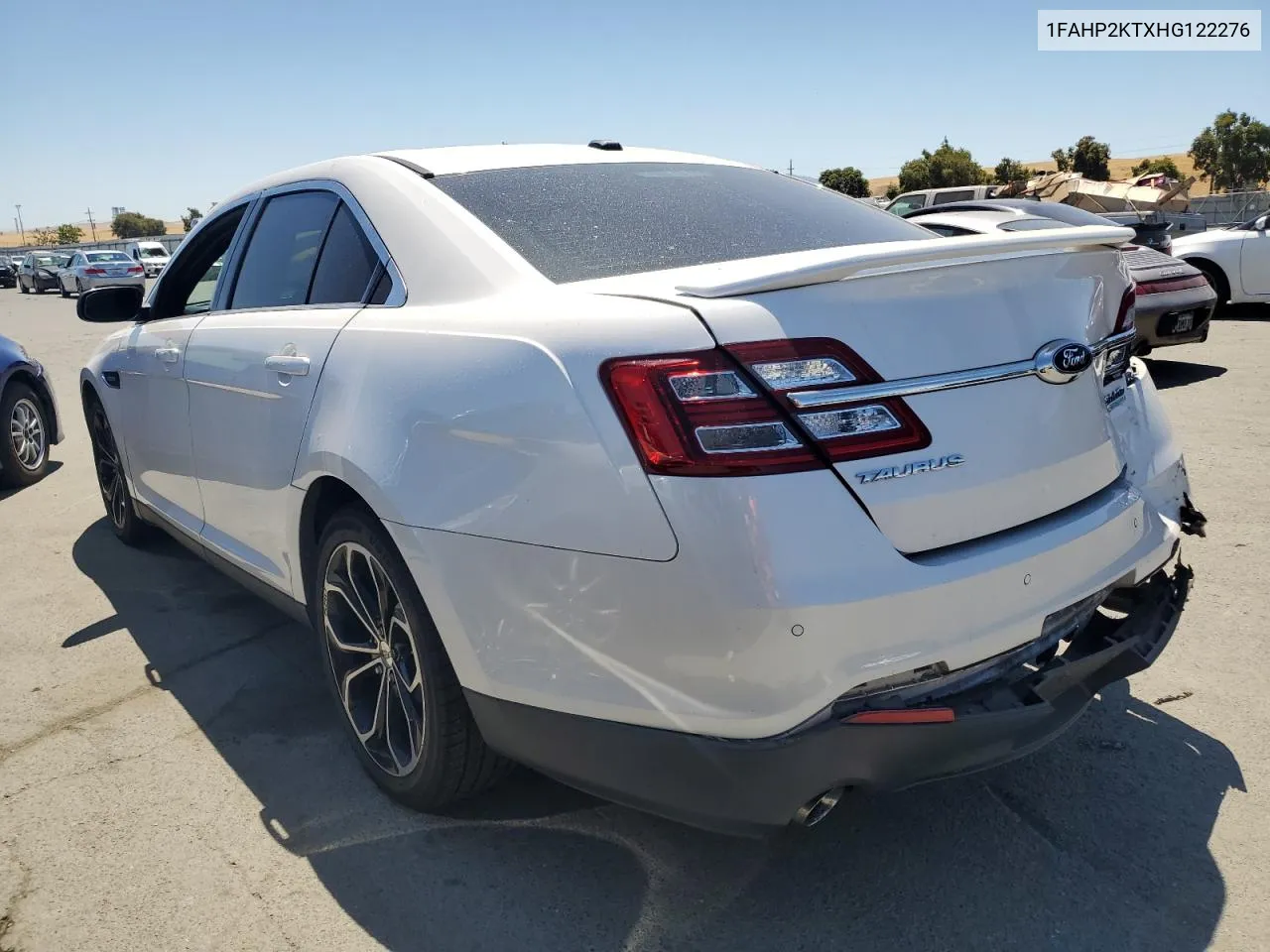 2017 Ford Taurus Sho VIN: 1FAHP2KTXHG122276 Lot: 61674854