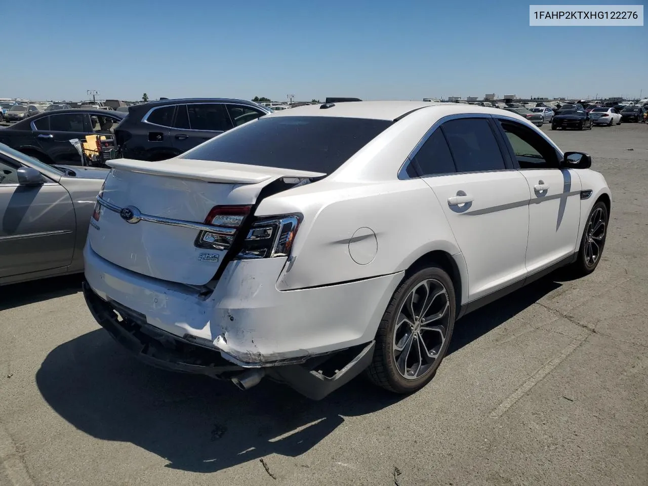 2017 Ford Taurus Sho VIN: 1FAHP2KTXHG122276 Lot: 61674854