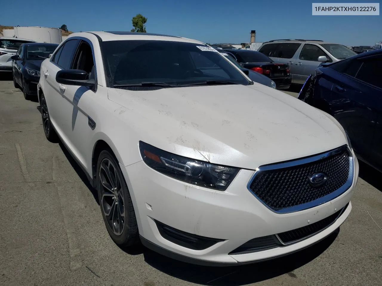 2017 Ford Taurus Sho VIN: 1FAHP2KTXHG122276 Lot: 61674854