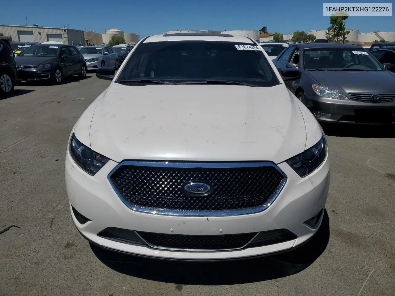 2017 Ford Taurus Sho VIN: 1FAHP2KTXHG122276 Lot: 61674854