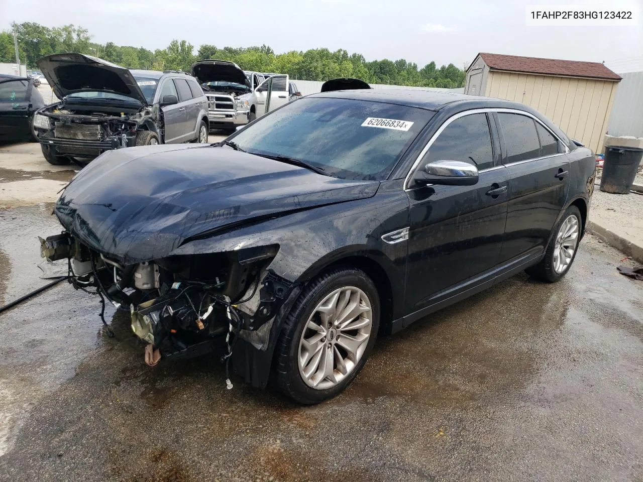 2017 Ford Taurus Limited VIN: 1FAHP2F83HG123422 Lot: 62066834