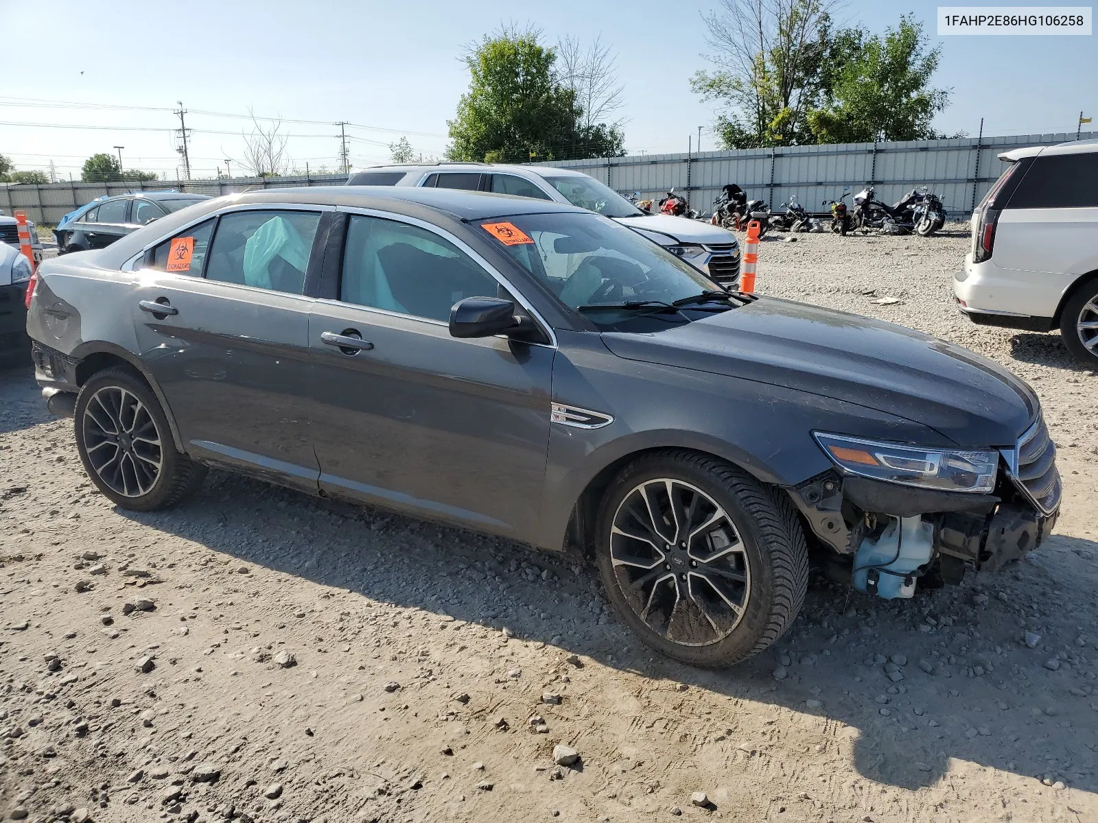 2017 Ford Taurus Sel VIN: 1FAHP2E86HG106258 Lot: 63884444