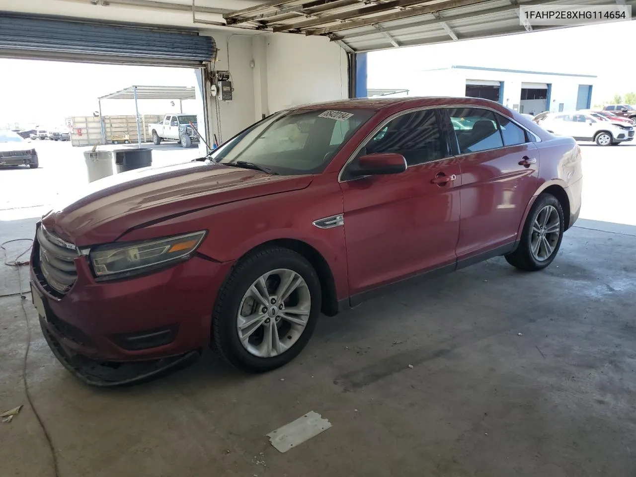 2017 Ford Taurus Sel VIN: 1FAHP2E8XHG114654 Lot: 65420184