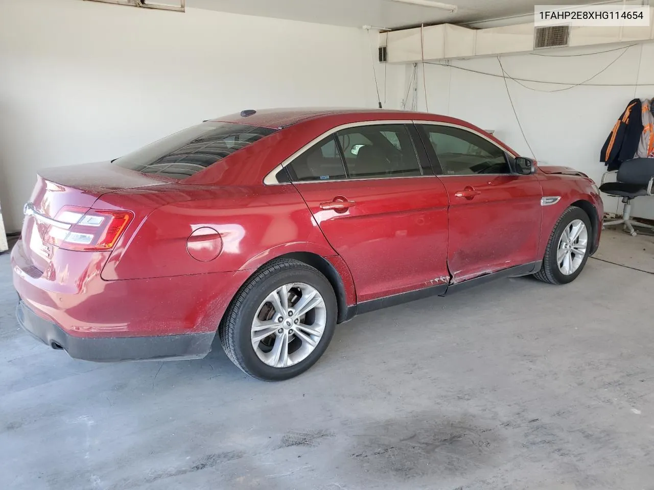 2017 Ford Taurus Sel VIN: 1FAHP2E8XHG114654 Lot: 65420184