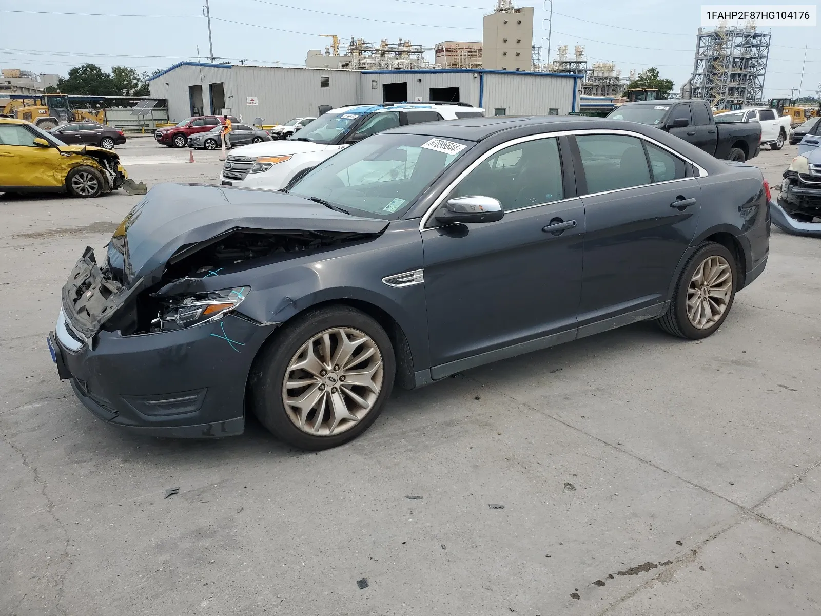 2017 Ford Taurus Limited VIN: 1FAHP2F87HG104176 Lot: 67096644