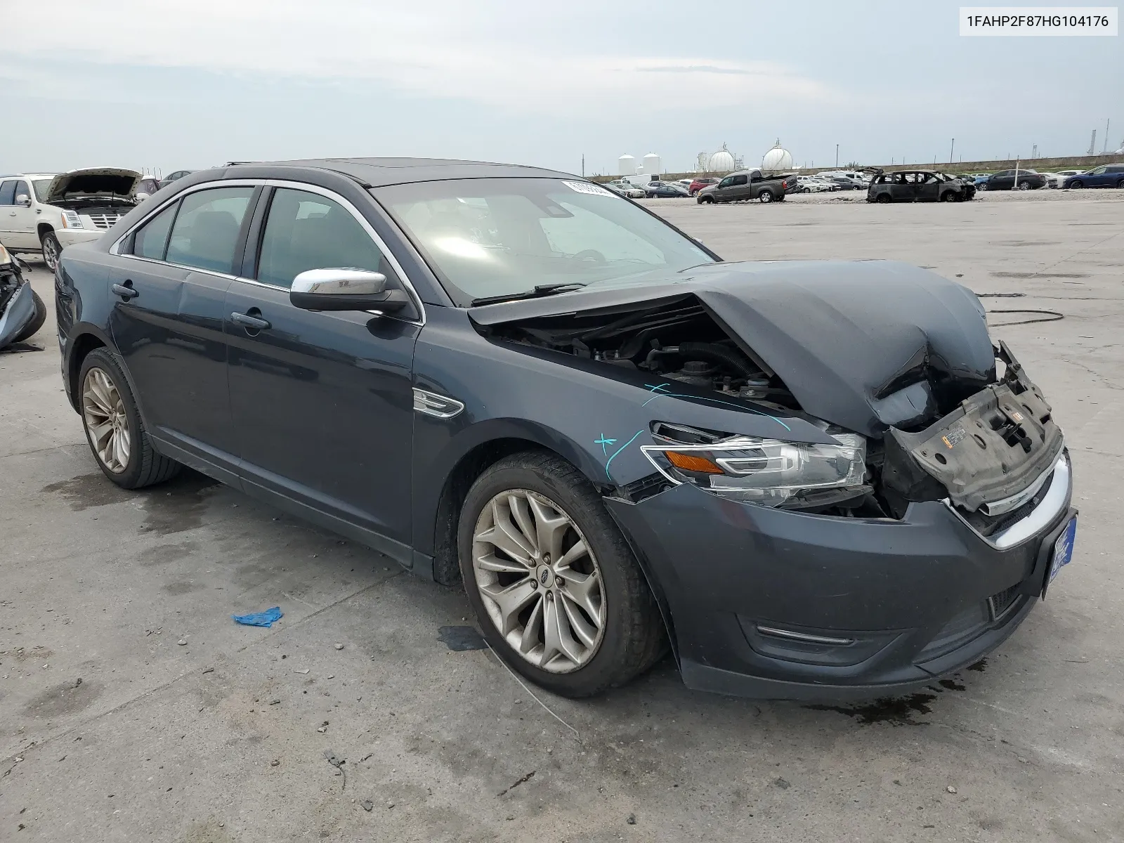 2017 Ford Taurus Limited VIN: 1FAHP2F87HG104176 Lot: 67096644