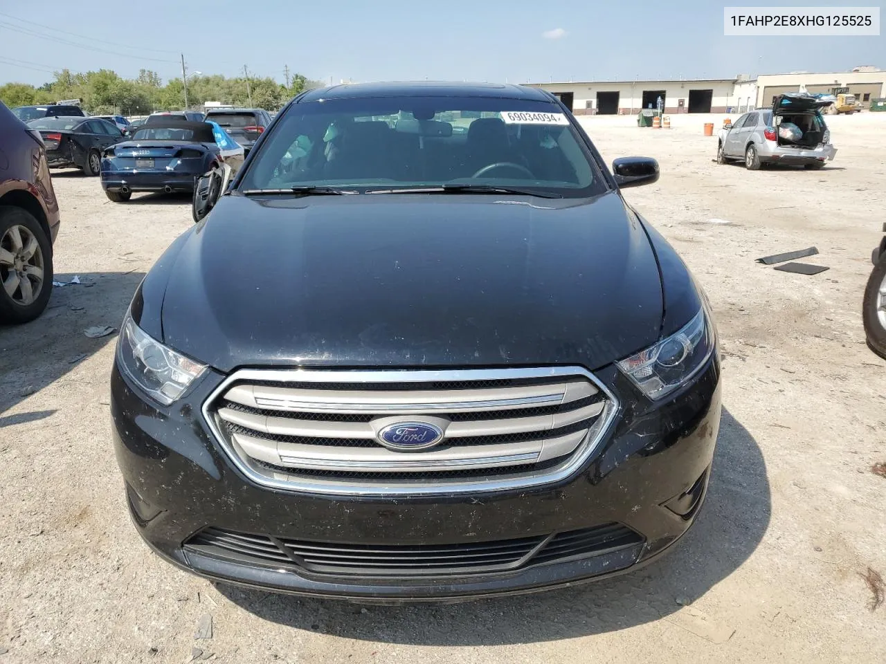 2017 Ford Taurus Sel VIN: 1FAHP2E8XHG125525 Lot: 69034094