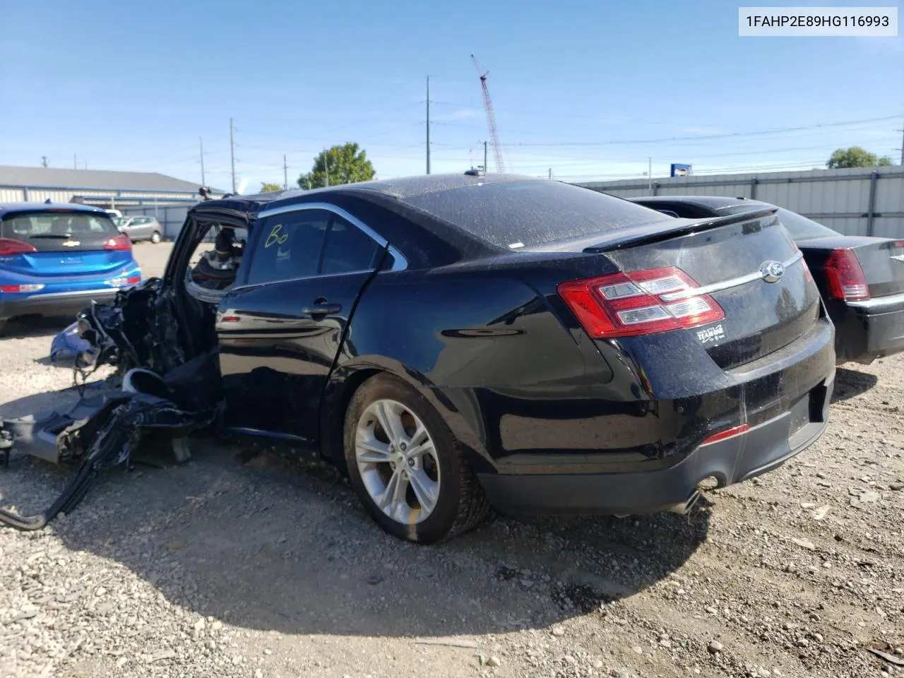 2017 Ford Taurus Sel VIN: 1FAHP2E89HG116993 Lot: 69454814