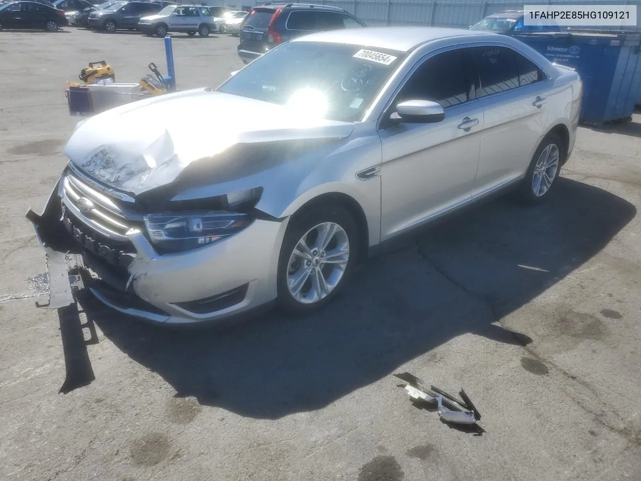 2017 Ford Taurus Sel VIN: 1FAHP2E85HG109121 Lot: 70045654